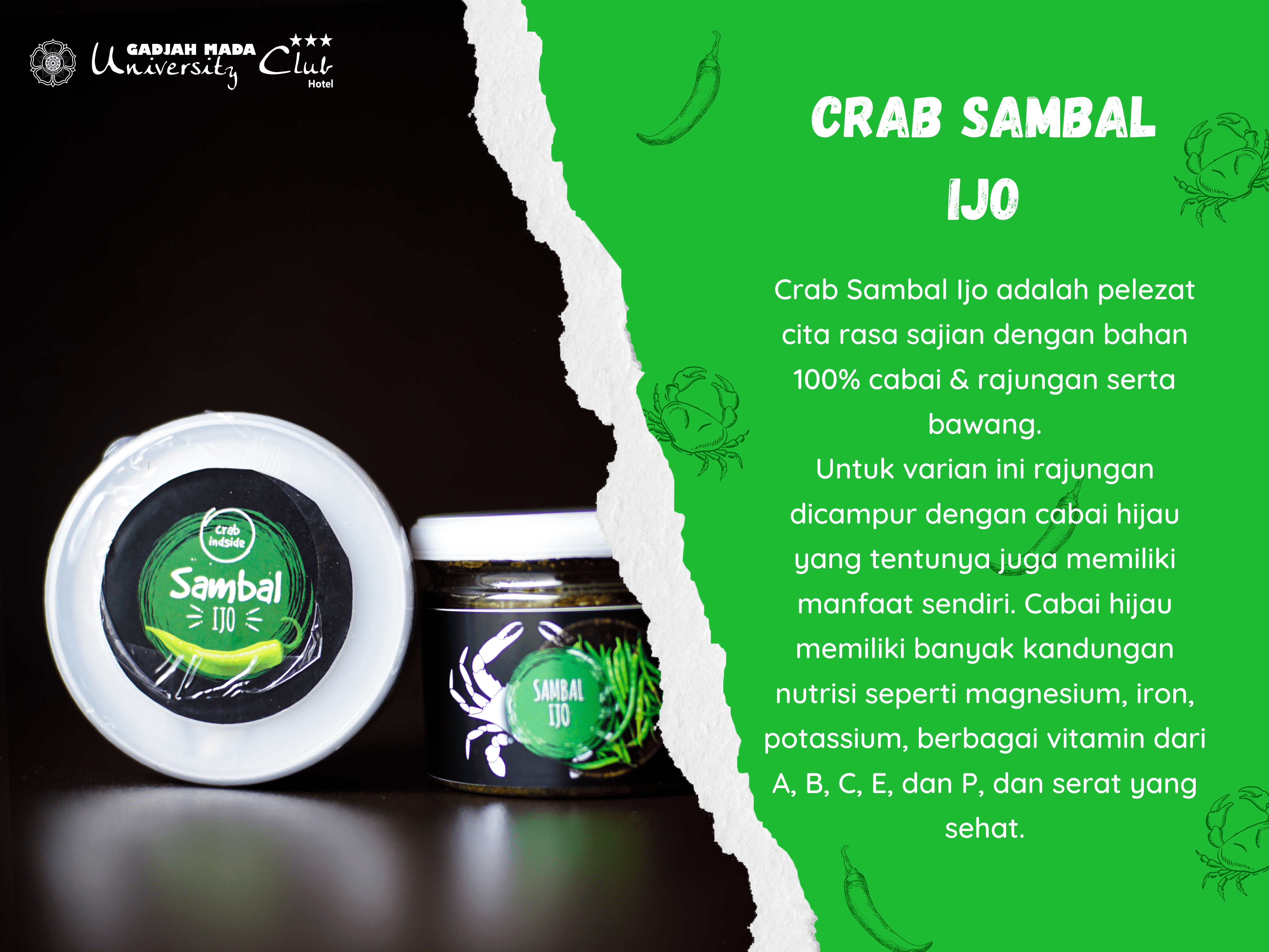 Crab Sambal Ijo